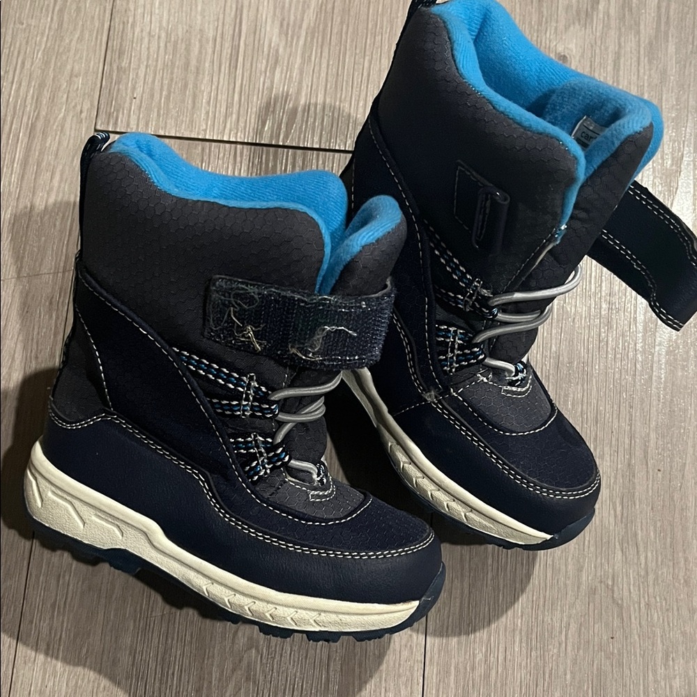 Carter’s Kids Winter Boots - Black and Blue